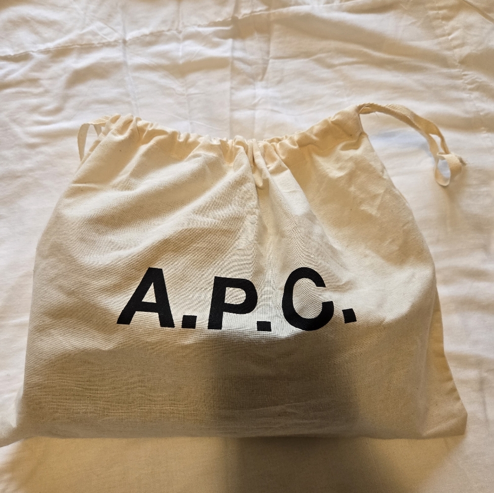 A.P.C. Rue Madame Paris Demi Lune Bag. Taupe Brown - Picture 14 of 14